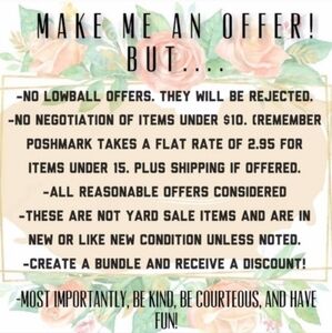 Please no Low Ball Offers!